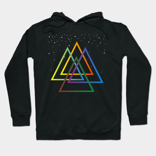 STANDARD AND TRIANGLES Hoodie by SAMUEL FORMAS